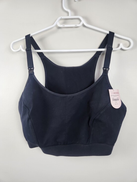 Gratlin Other - 🆕 Sz 3XL Black Nursing Bra Comfortable Soft Supportive Gratlin Breastfeeding